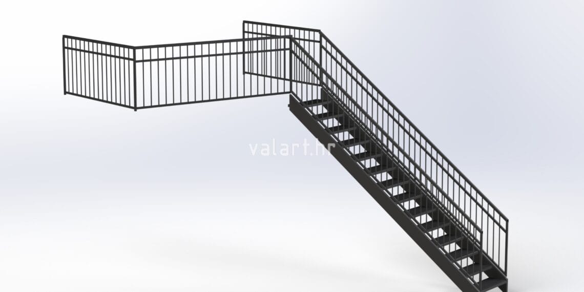 Razlicite izvedbe metalne ograde