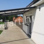 jednostavan primjer natkrivenog ulaza minimalistički dizajn svijetlo