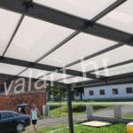 jednostavan primjer natkrivenog ulaza minimalistički dizajn svijetlo