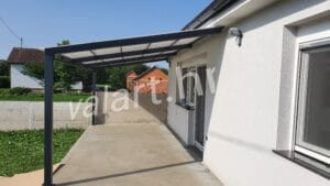 jednostavan primjer natkrivenog ulaza minimalistički dizajn svijetlo