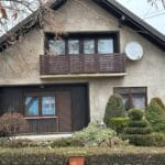 Jednostavan linijski dizajn metalna ograda balkon