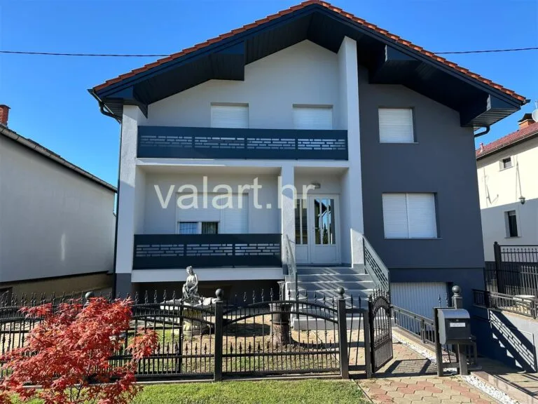 Jednostavan linijski dizajn metalna ograda balkon