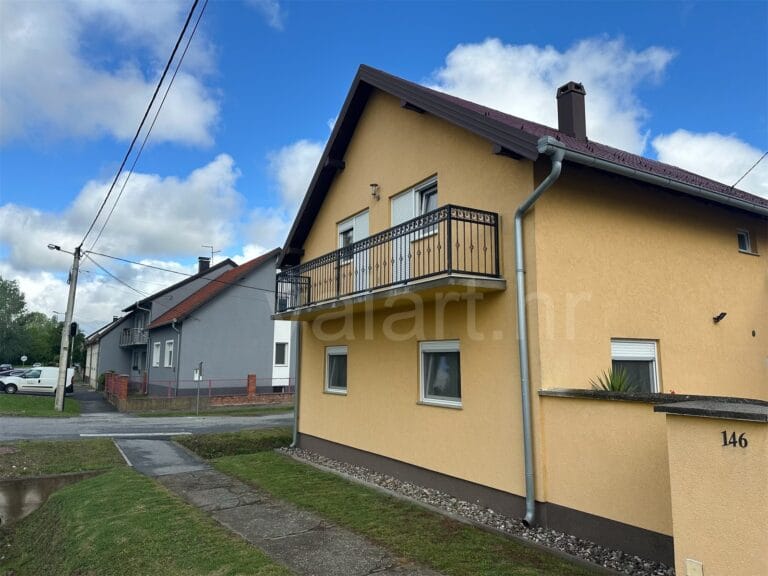 Jednostavan klasični linijski dizajn ograda balkon boja