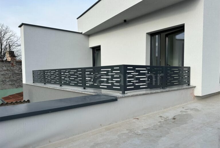 Jednostavan dizajn metalna ograda balkon
