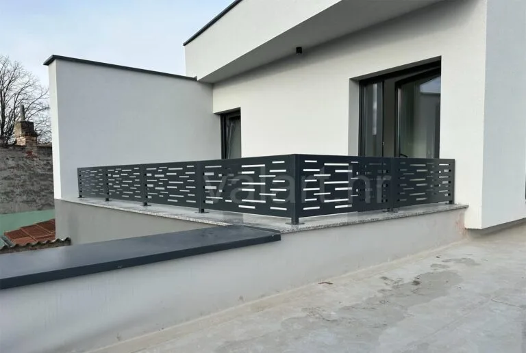 Jednostavan dizajn metalna ograda balkon