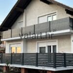 Jednostavan linijski dizajn metalna ograda balkon