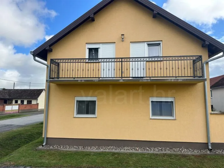 Jednostavan klasični linijski dizajn ograda balkon boja