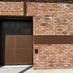 Lasersko rezanje dvorišna vrata dizajn geometrijski