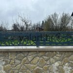 vanjska metalna ograda dizajn uzorak pravilni