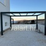nadstrešnica pergola metalna