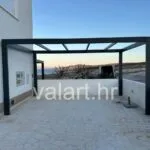 nadstrešnica pergola metalna
