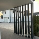 uređenje vanjskog prostora po mjeri - metalni elementi