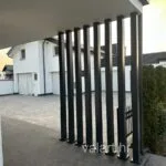 uređenje vanjskog prostora po mjeri - metalni elementi