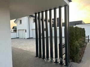 uređenje vanjskog prostora po mjeri - metalni elementi