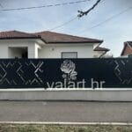 cvjetni motiv laserski rezano